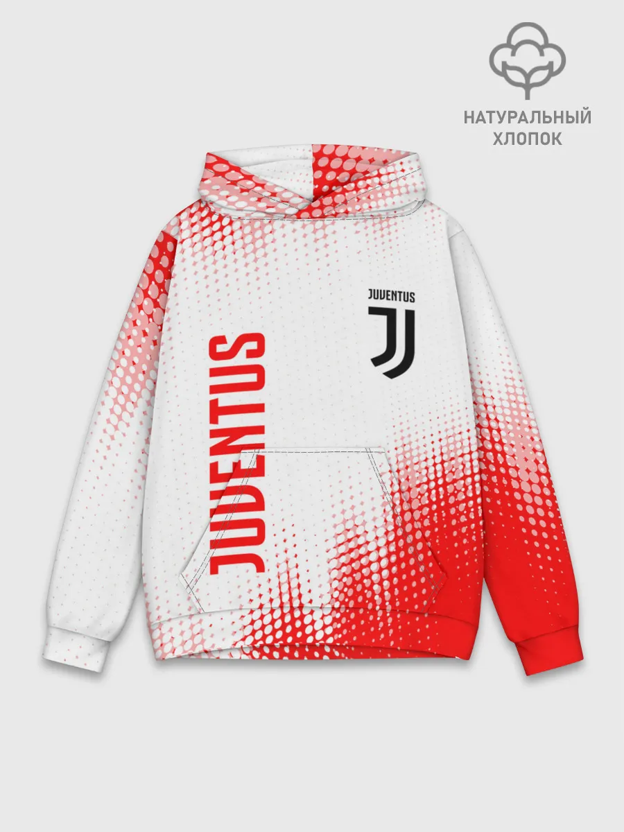 Худи мужской база хлопок / JUVENTUS / ЮВЕНТУС