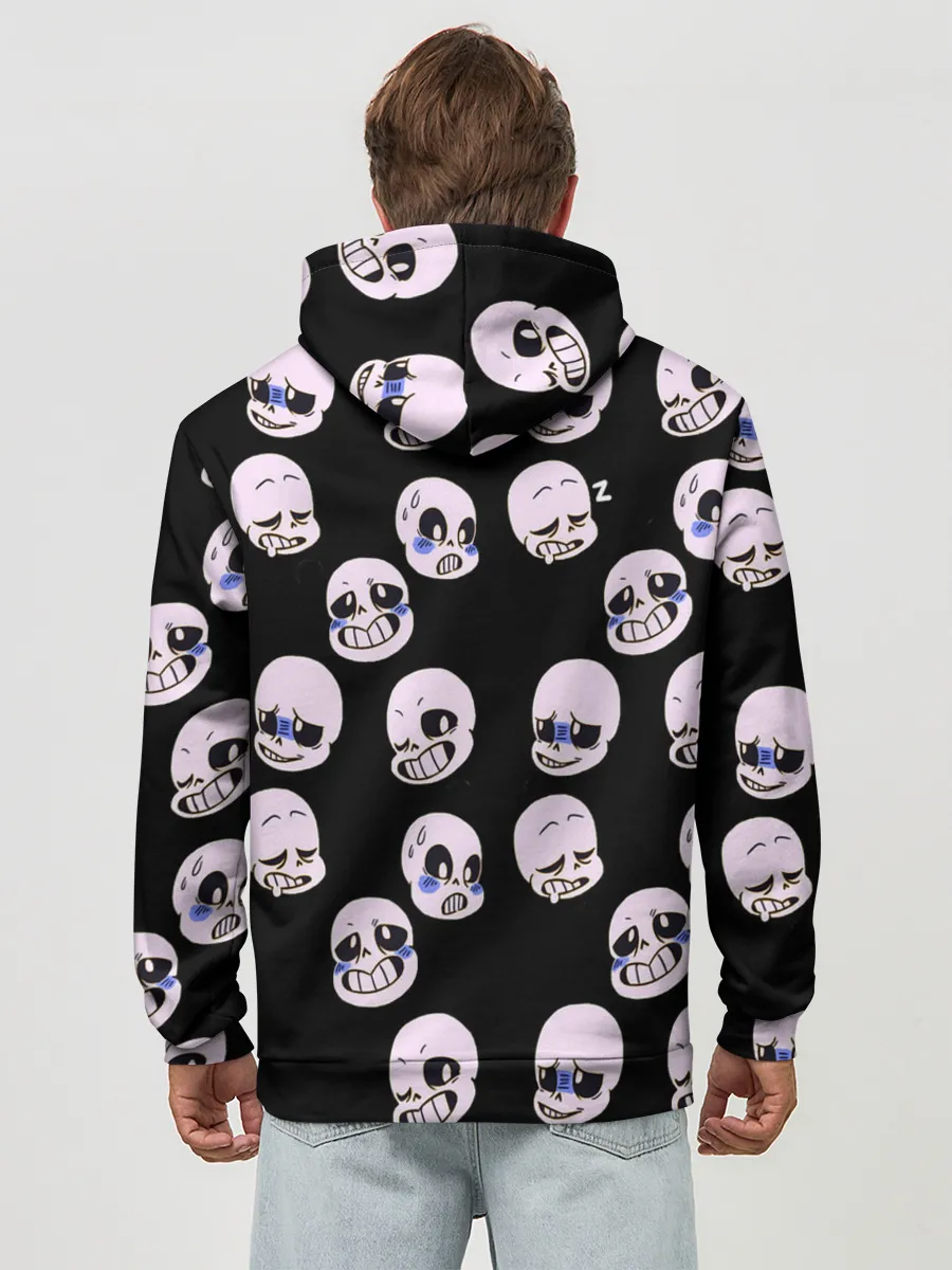 Худи мужской база хлопок / Undertale