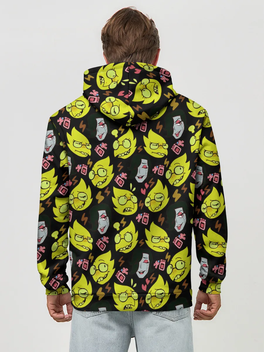 Худи мужской база хлопок / Undertale