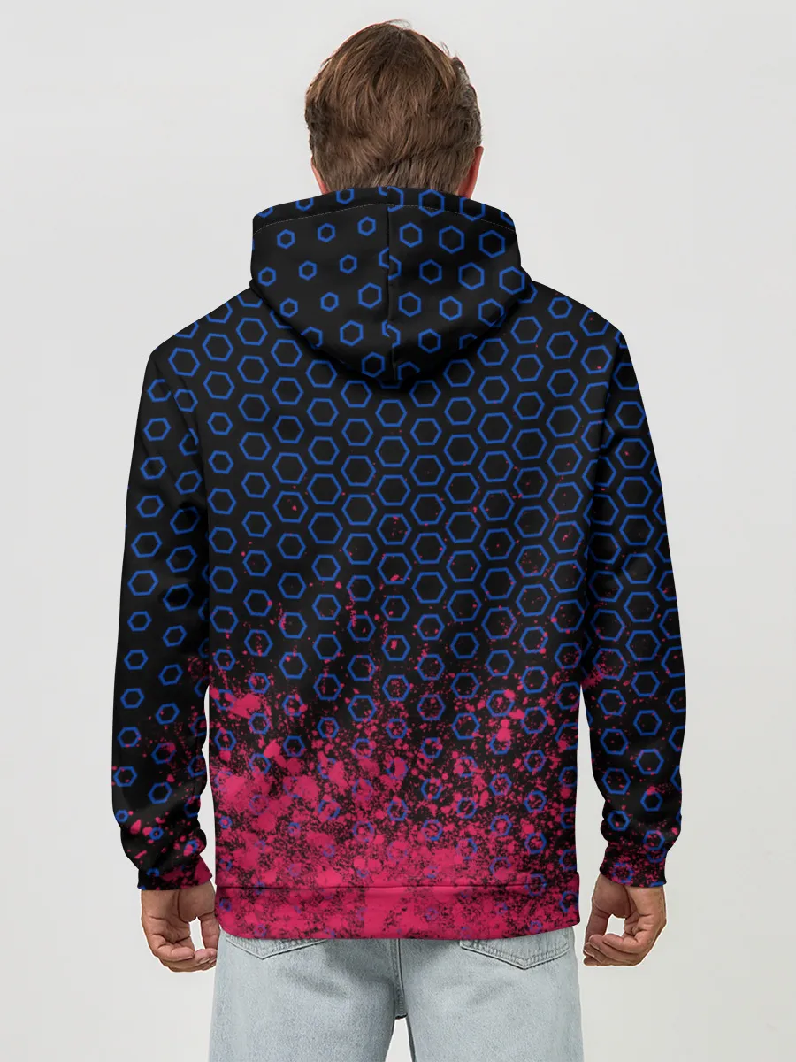 Худи мужской база хлопок / BARCELONA / БАРСЕЛОНА