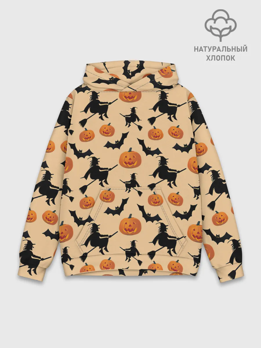 Худи мужской база хлопок / Ведьмин праздник