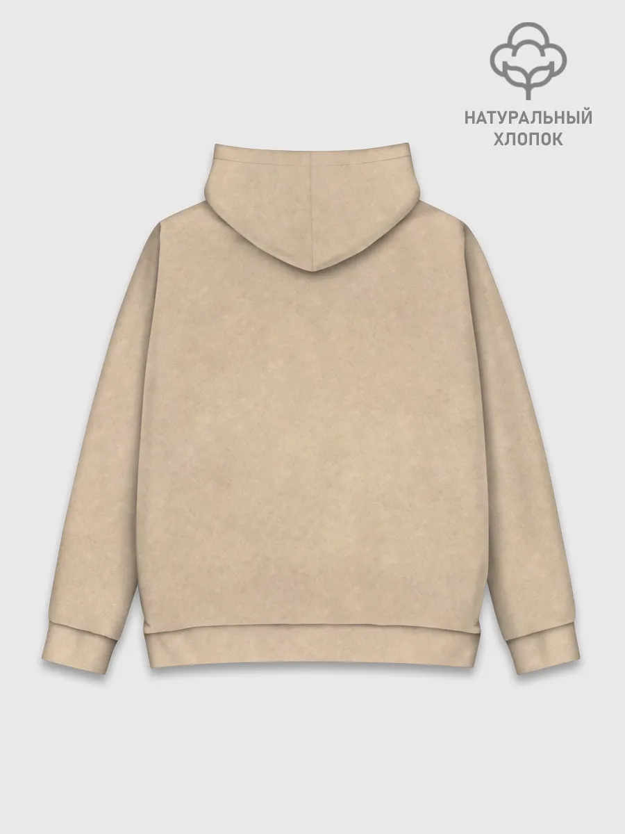 Худи мужской база хлопок / Череп