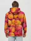 Худи мужской база хлопок / Персики