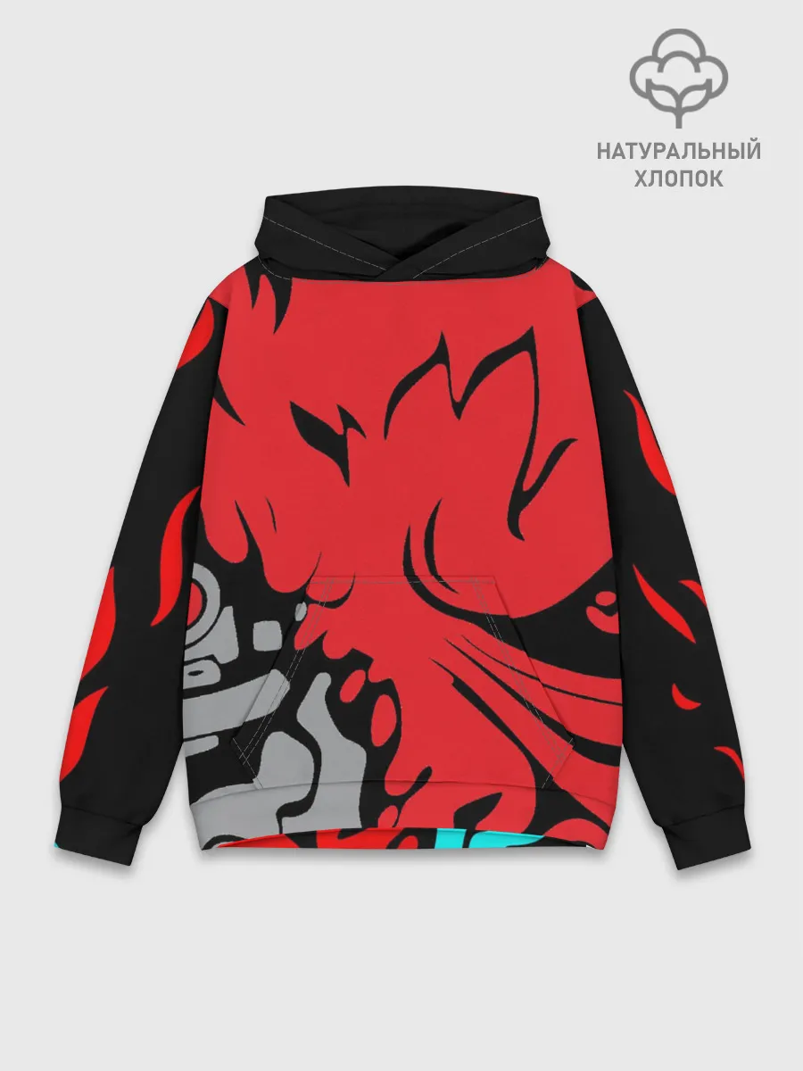 Худи мужской база хлопок / Cyberpunk 2077