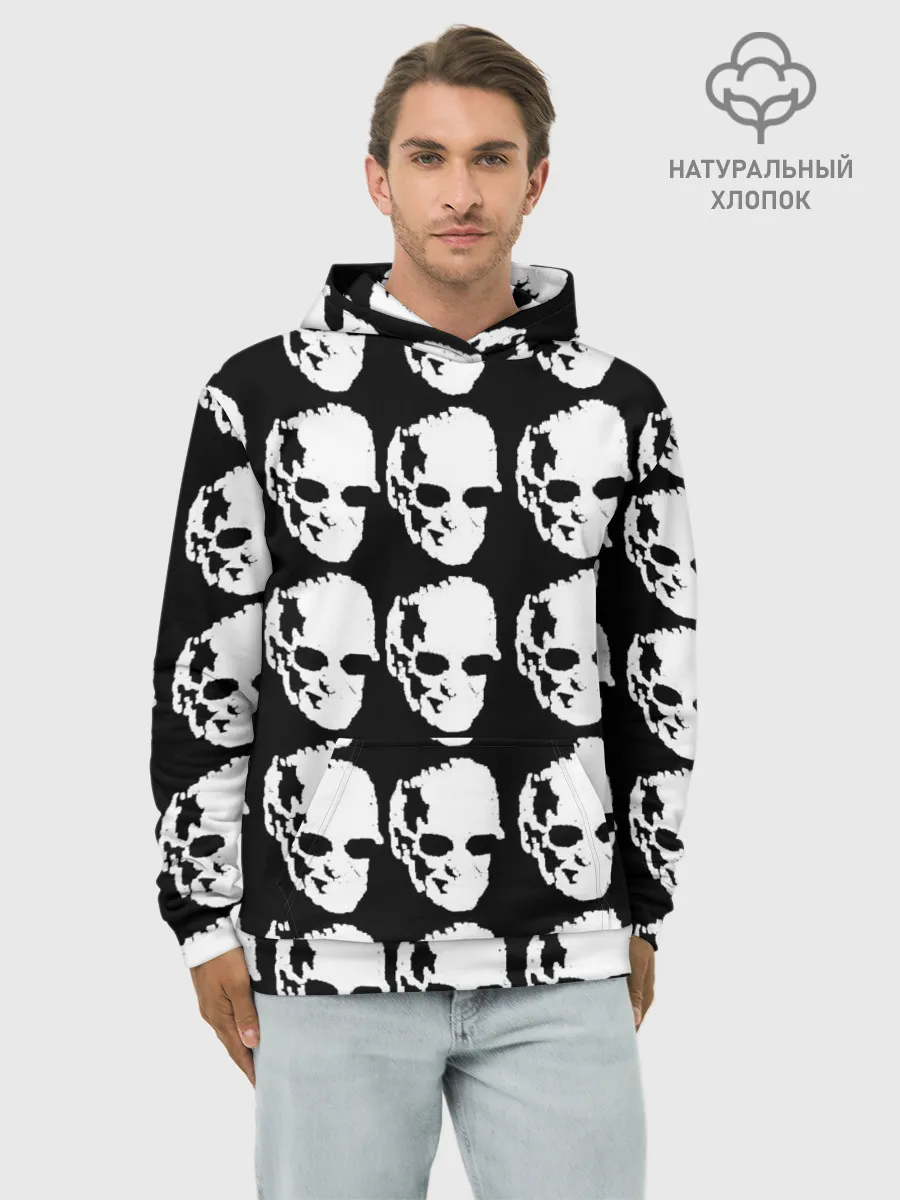 Худи мужской база хлопок / STAN LEE