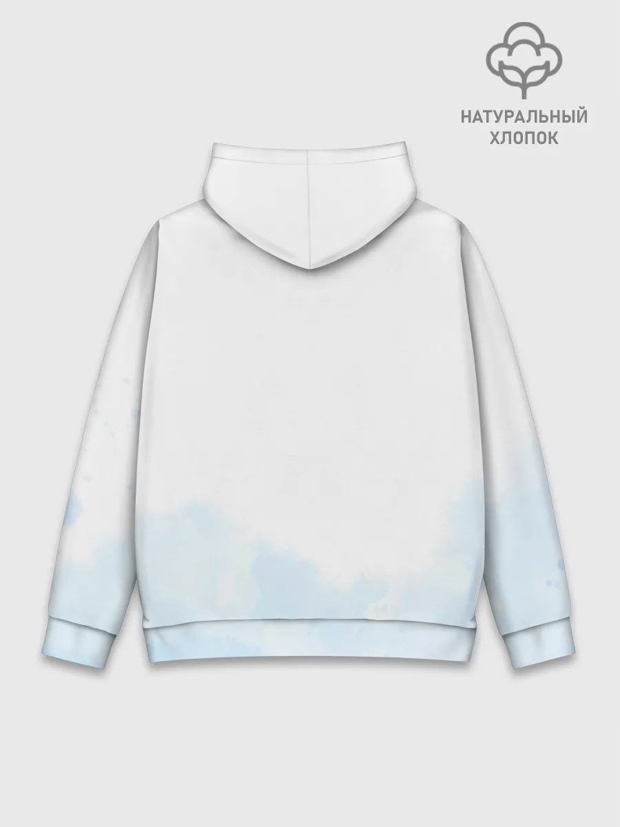 Худи мужской база хлопок / Re:Zero, Рем