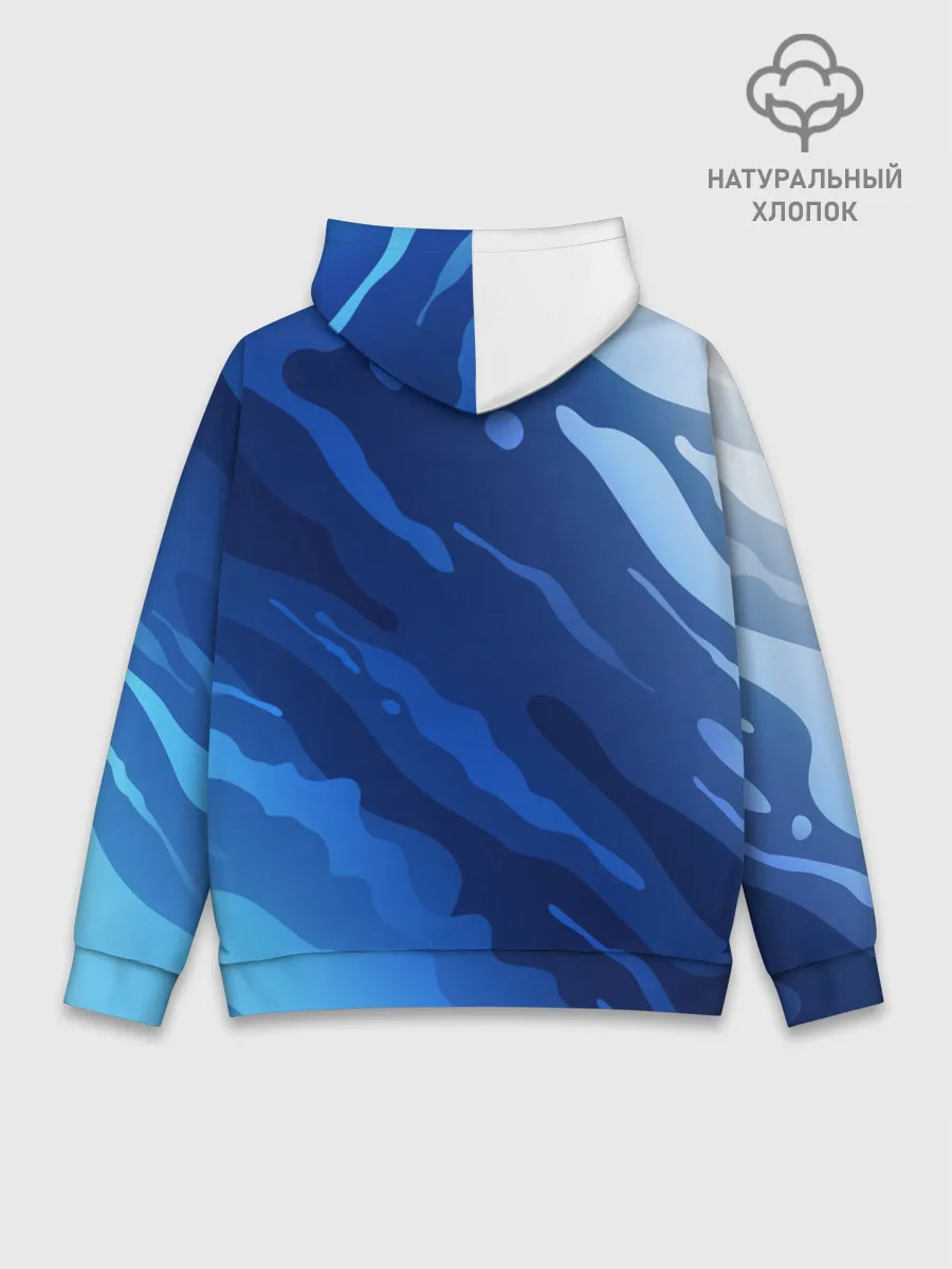 Худи мужской база хлопок / SSC NAPOLI / Наполи