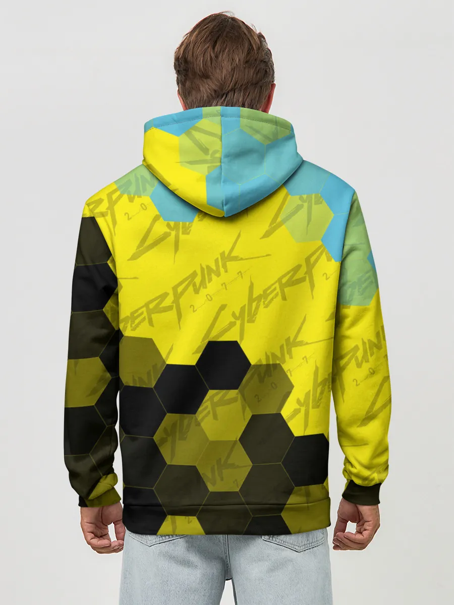 Худи мужской база хлопок / CYBERPUNK 2077 / Киберпанк