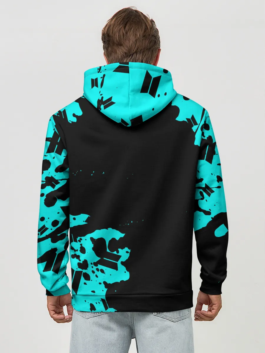 Худи мужской база хлопок / BTS / БТС