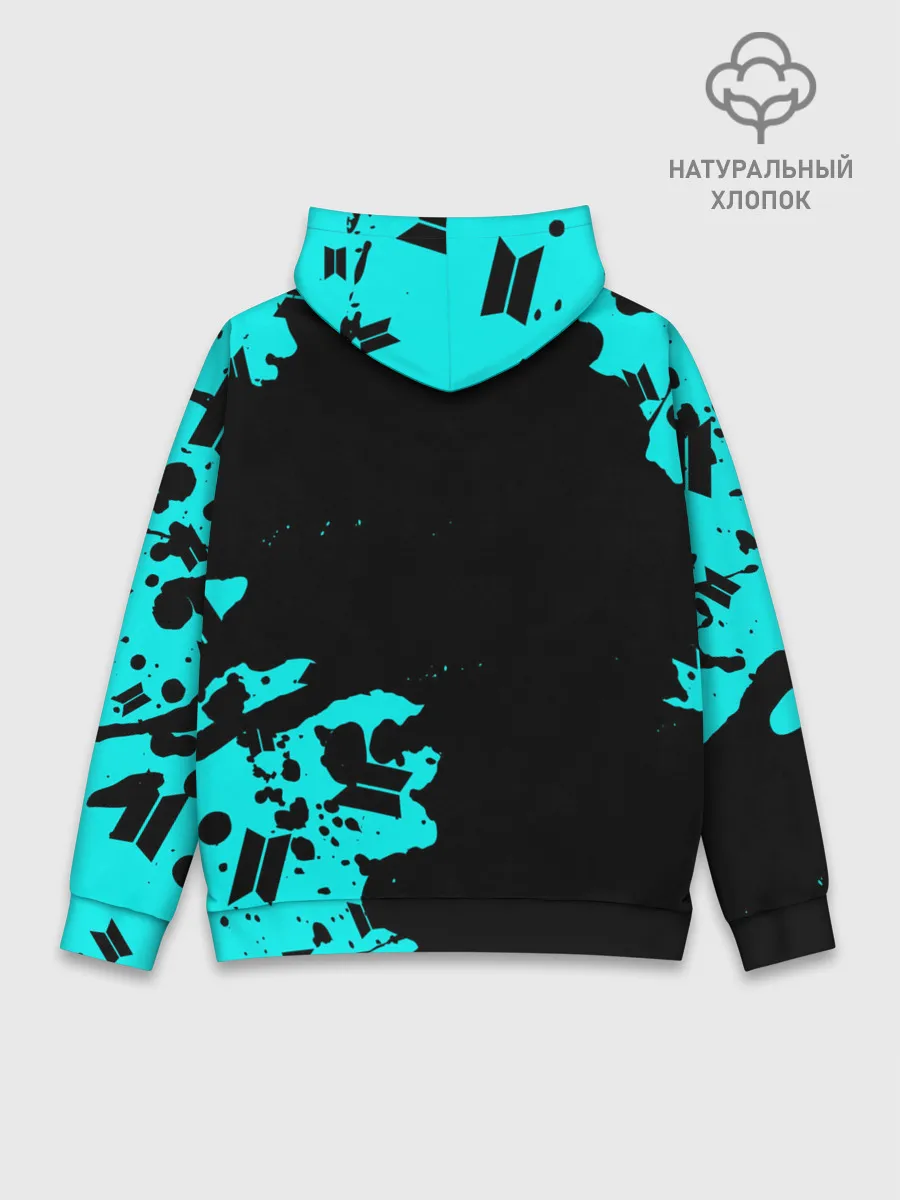 Худи мужской база хлопок / BTS / БТС