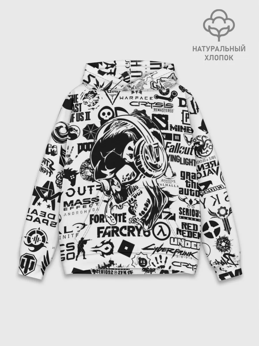 Худи мужской база хлопок / PROGAMER | Все Игры