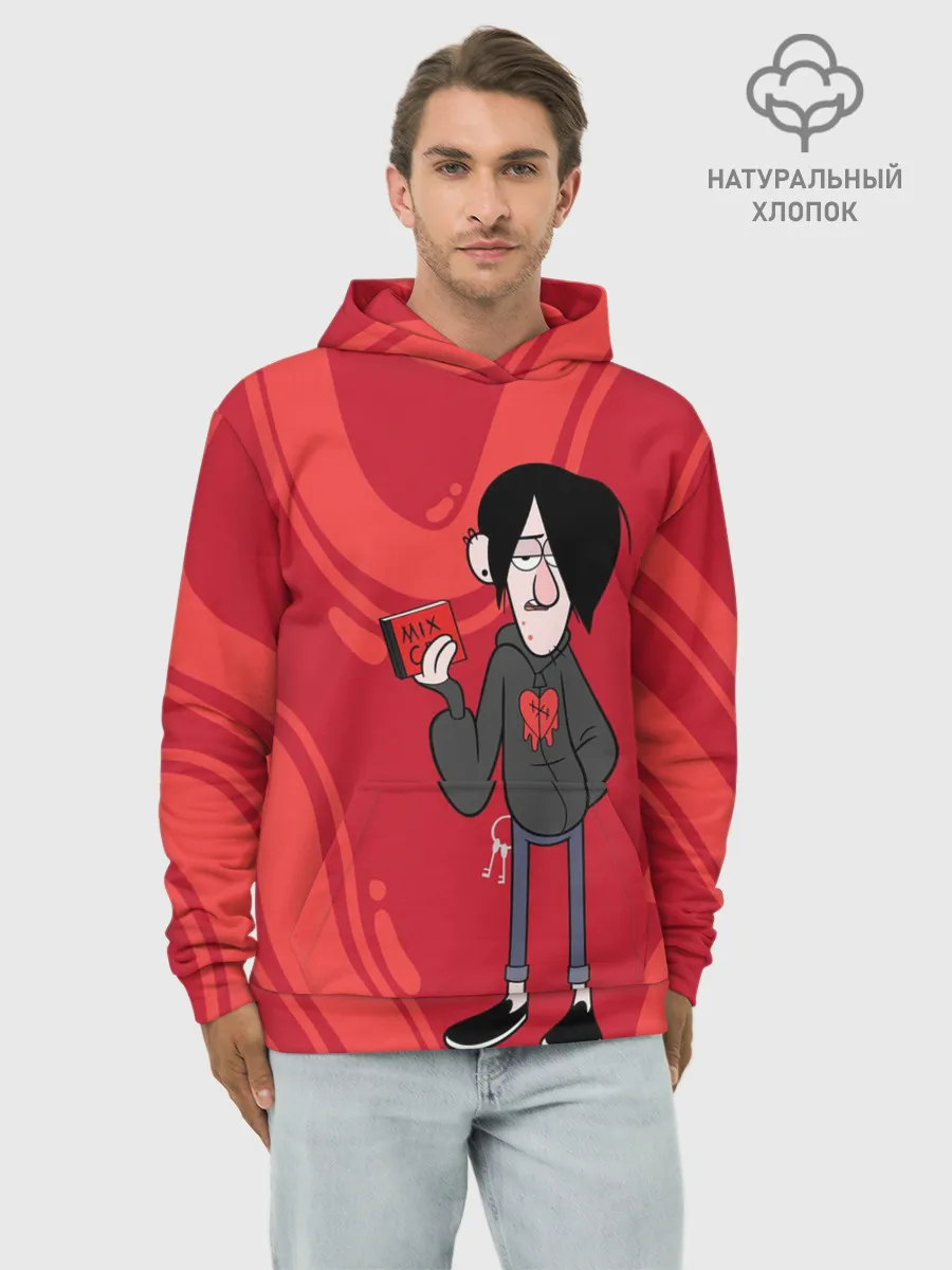 Худи мужской база хлопок / Робби