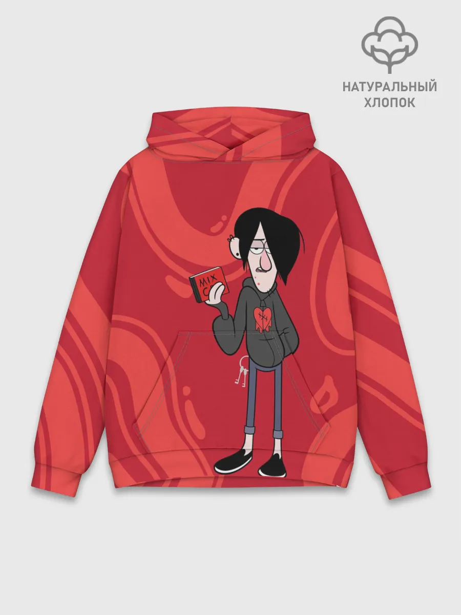 Худи мужской база хлопок / Робби