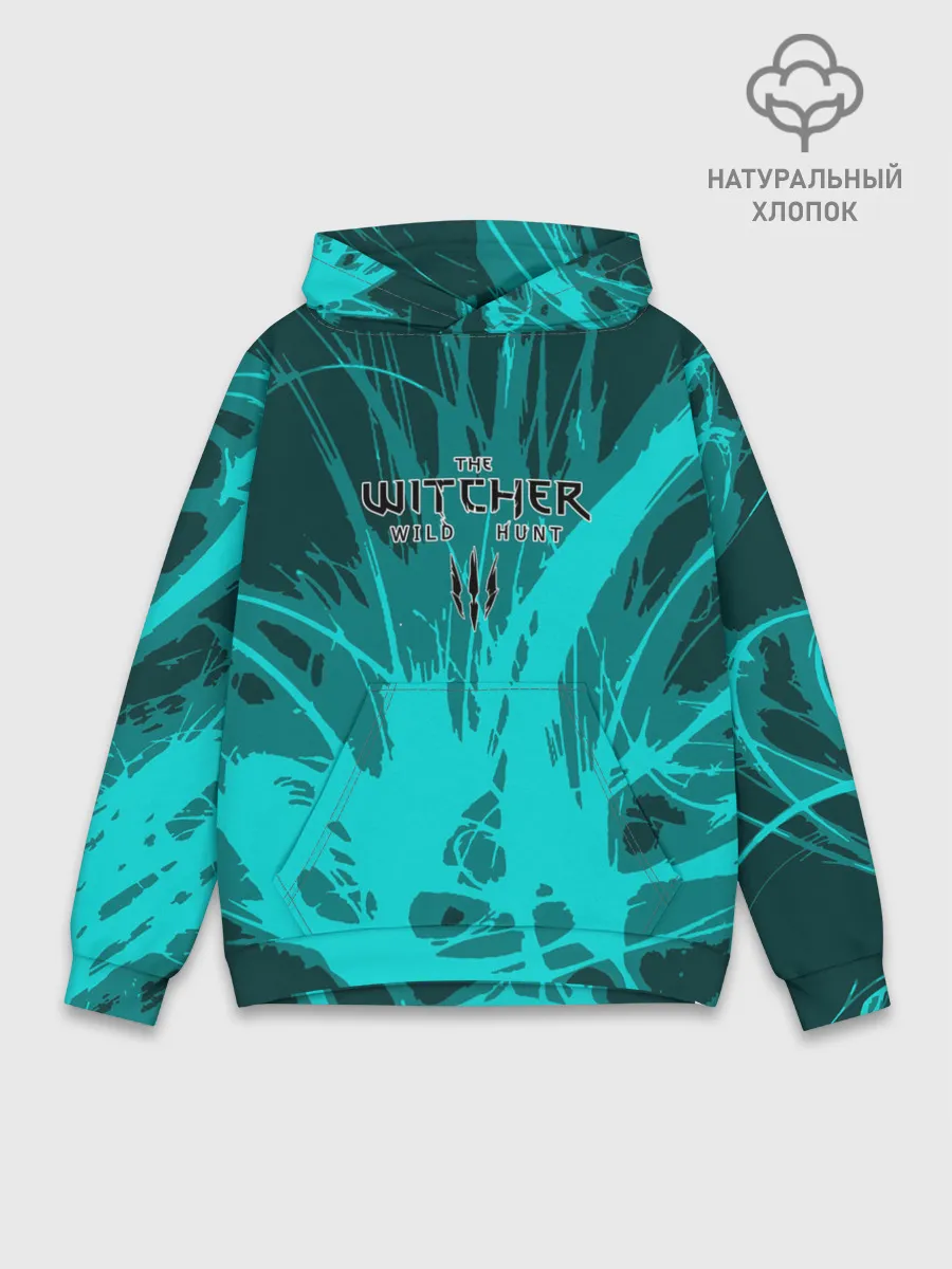 Худи мужской база хлопок / ВЕДЬМАК