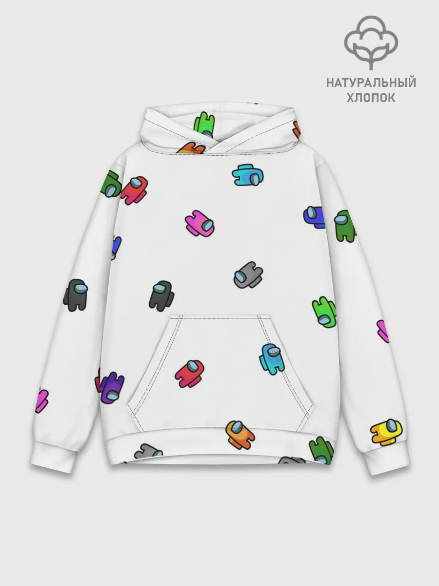 Худи мужской база хлопок / Among Us