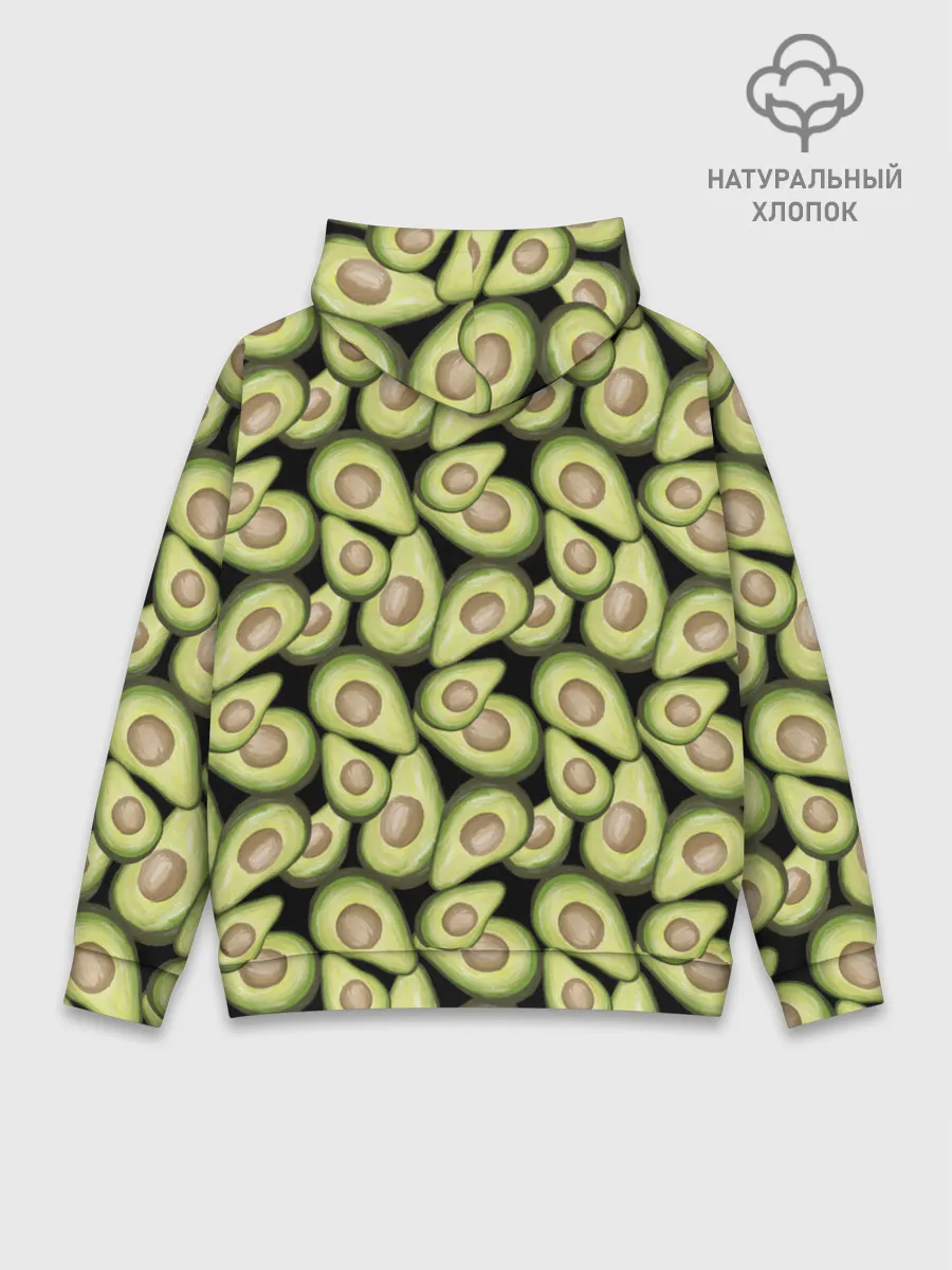 Худи мужской база хлопок / Авокадо