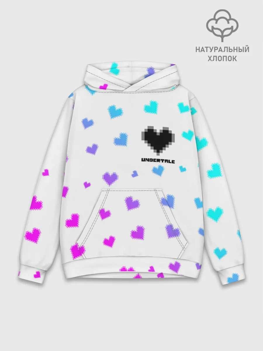 Худи мужской база хлопок / UNDERTALE / АНДЕРТЕЙЛ