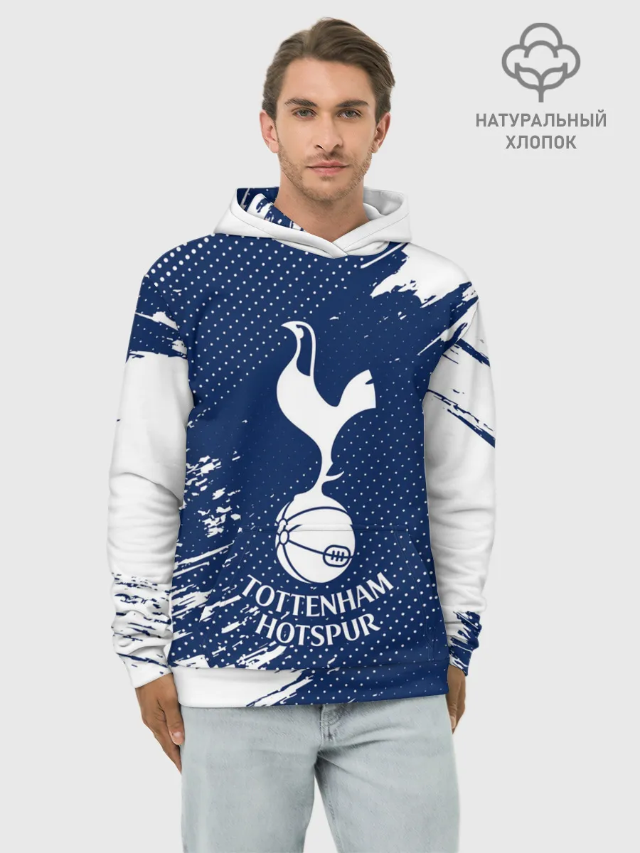 Худи мужской база хлопок / TOTTENHAM HOTSPUR / Тоттенхэм