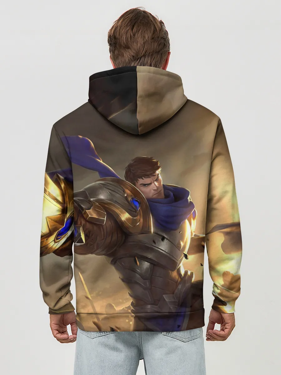 Худи мужской база хлопок / League of legends Гарен