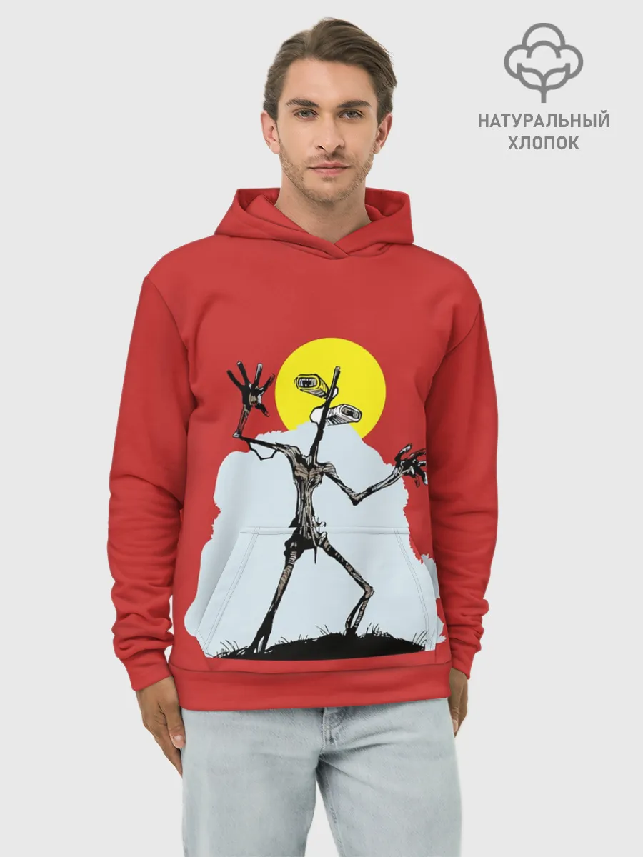 Худи мужской база хлопок / Сиреноголовый