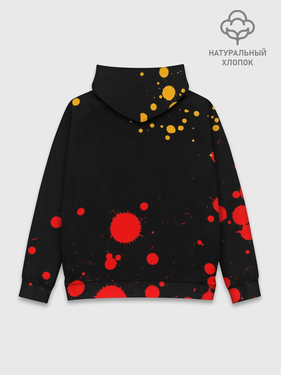 Худи мужской база хлопок / БЕЗ МУЖИКОВ