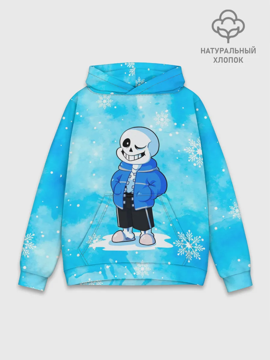 Худи мужской база хлопок / UNDERTALE