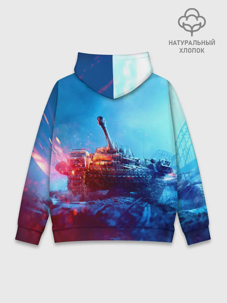 Худи мужской база хлопок / Танк