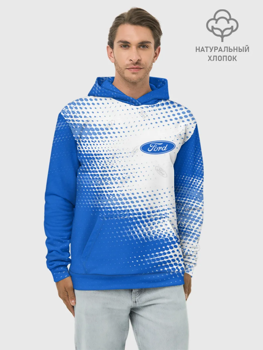 Худи мужской база хлопок / FORD / Форд