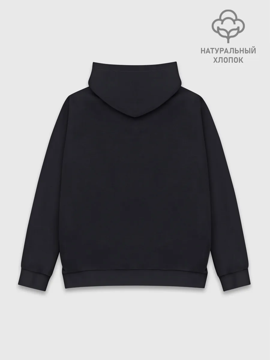 Худи мужской база хлопок / Pikachu Pika Pika