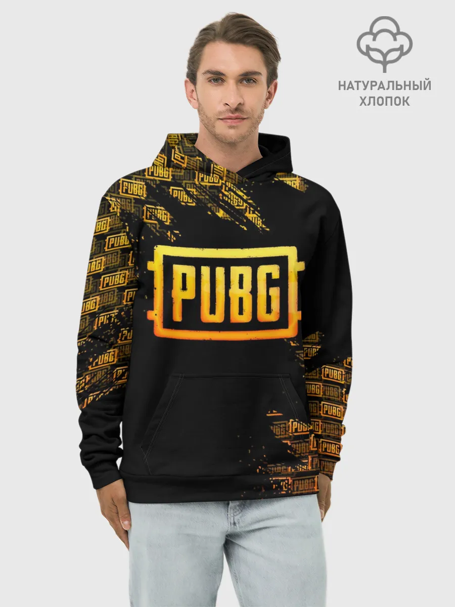 Худи мужской база хлопок / PUBG