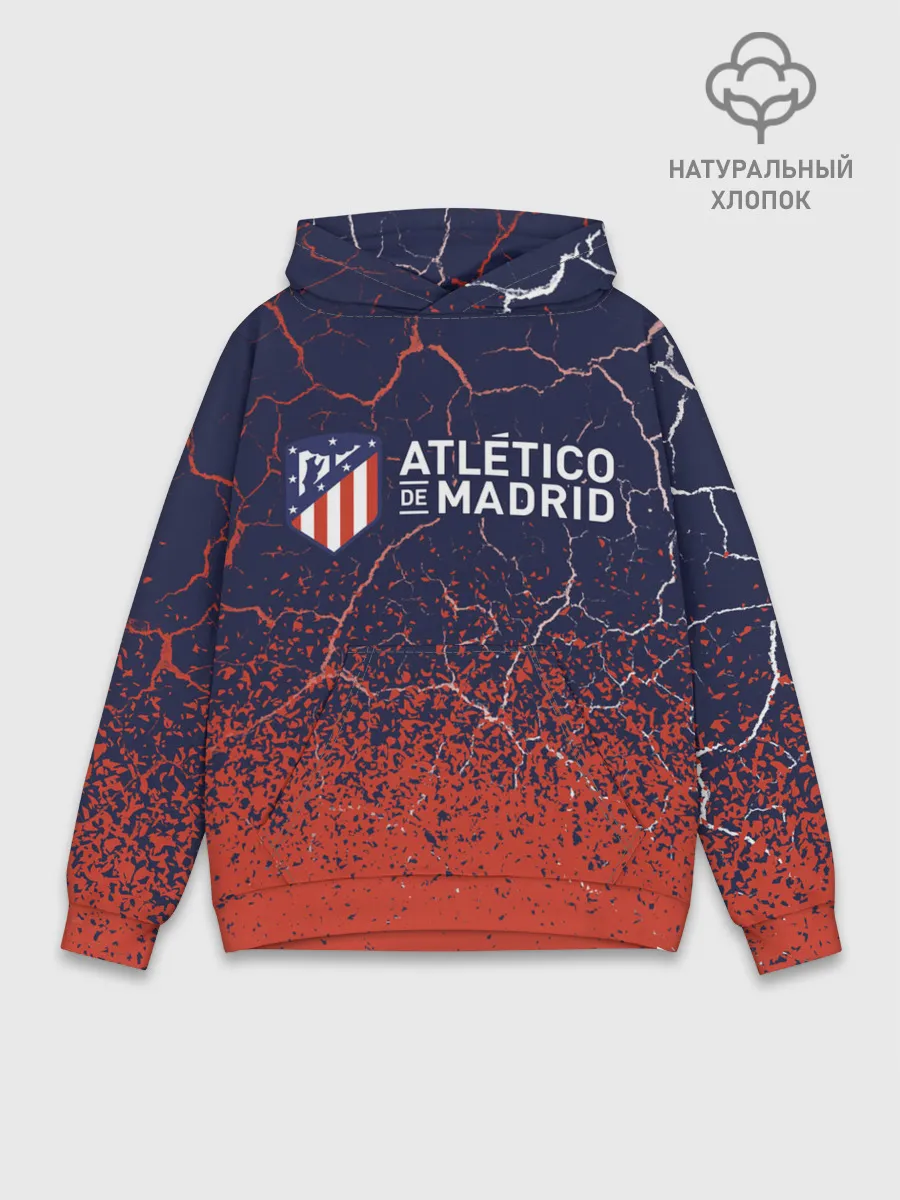Худи мужской база хлопок / ATLETICO MADRID / Атлетико