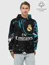 Худи мужской база хлопок / REAL MADRID.