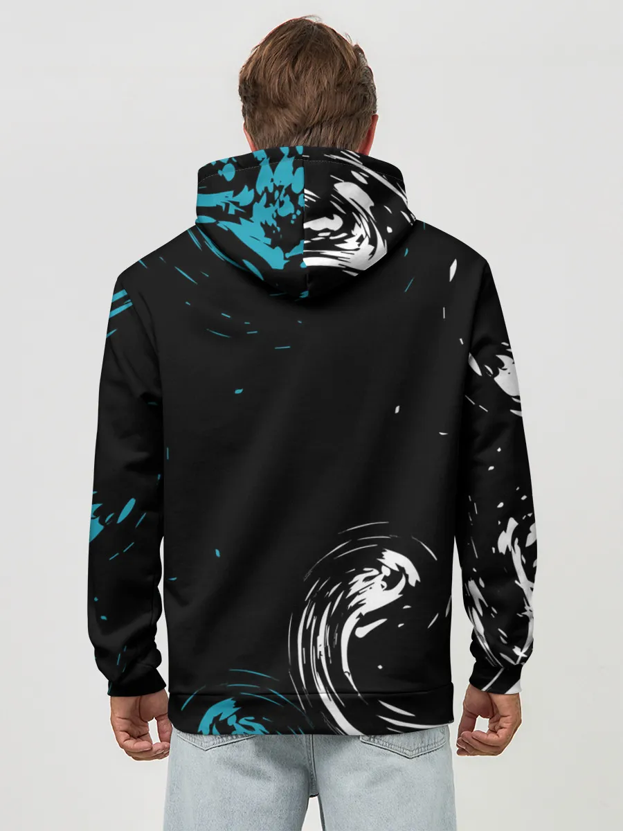 Худи мужской база хлопок / REAL MADRID.