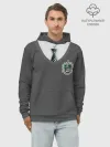 Худи мужской база хлопок / Форма Слизерина