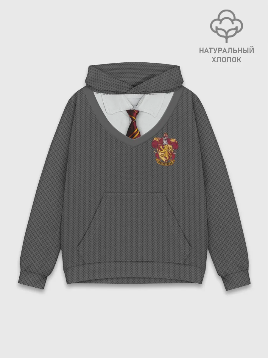 Худи мужской база хлопок / Форма Гриффиндора