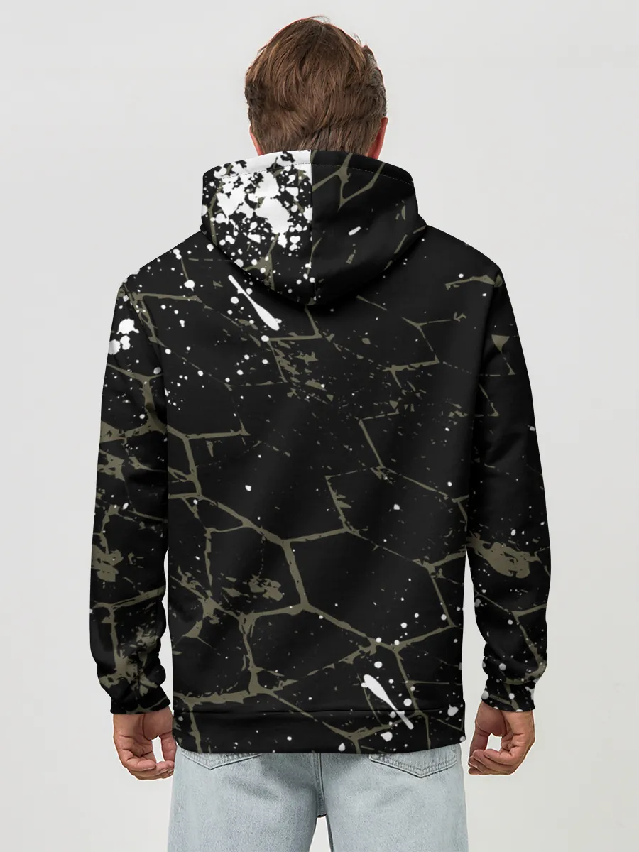 Худи мужской база хлопок / JUVENTUS.