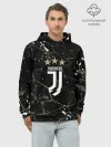 Худи мужской база хлопок / JUVENTUS.