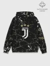 Худи мужской база хлопок / JUVENTUS.