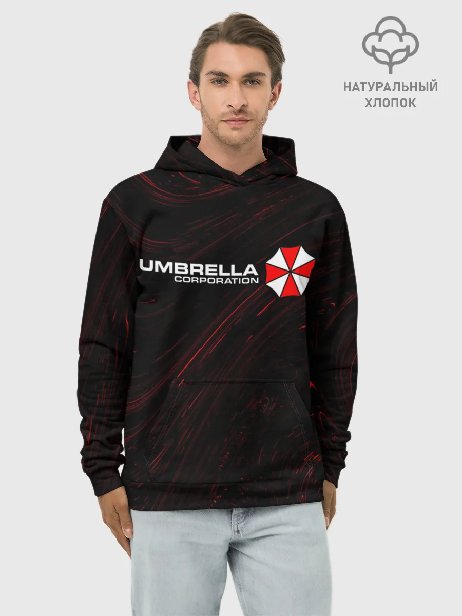 Худи мужской база хлопок / UMBRELLA CORP / АМБРЕЛЛА