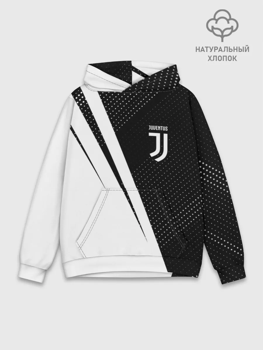 Худи мужской база хлопок / JUVENTUS / ЮВЕНТУС