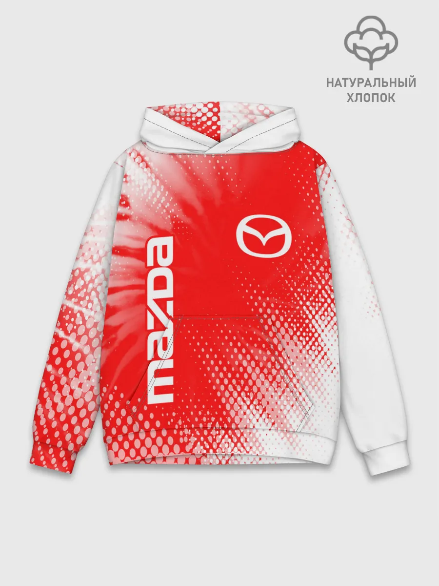 Худи мужской база хлопок / MAZDA / Мазда