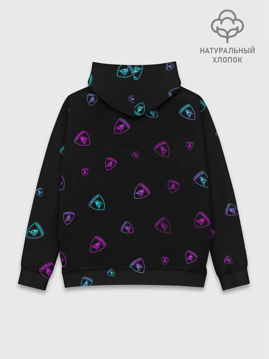 Худи мужской база хлопок / LAMBORGHINI / Ламборгини