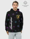 Худи мужской база хлопок / LAMBORGHINI / Ламборгини