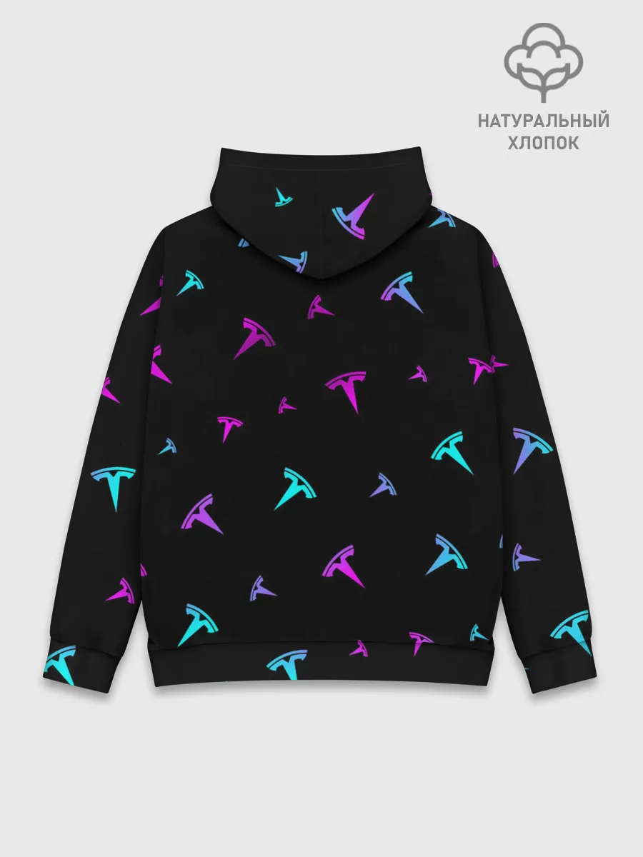 Худи мужской база хлопок / TESLA / Тесла