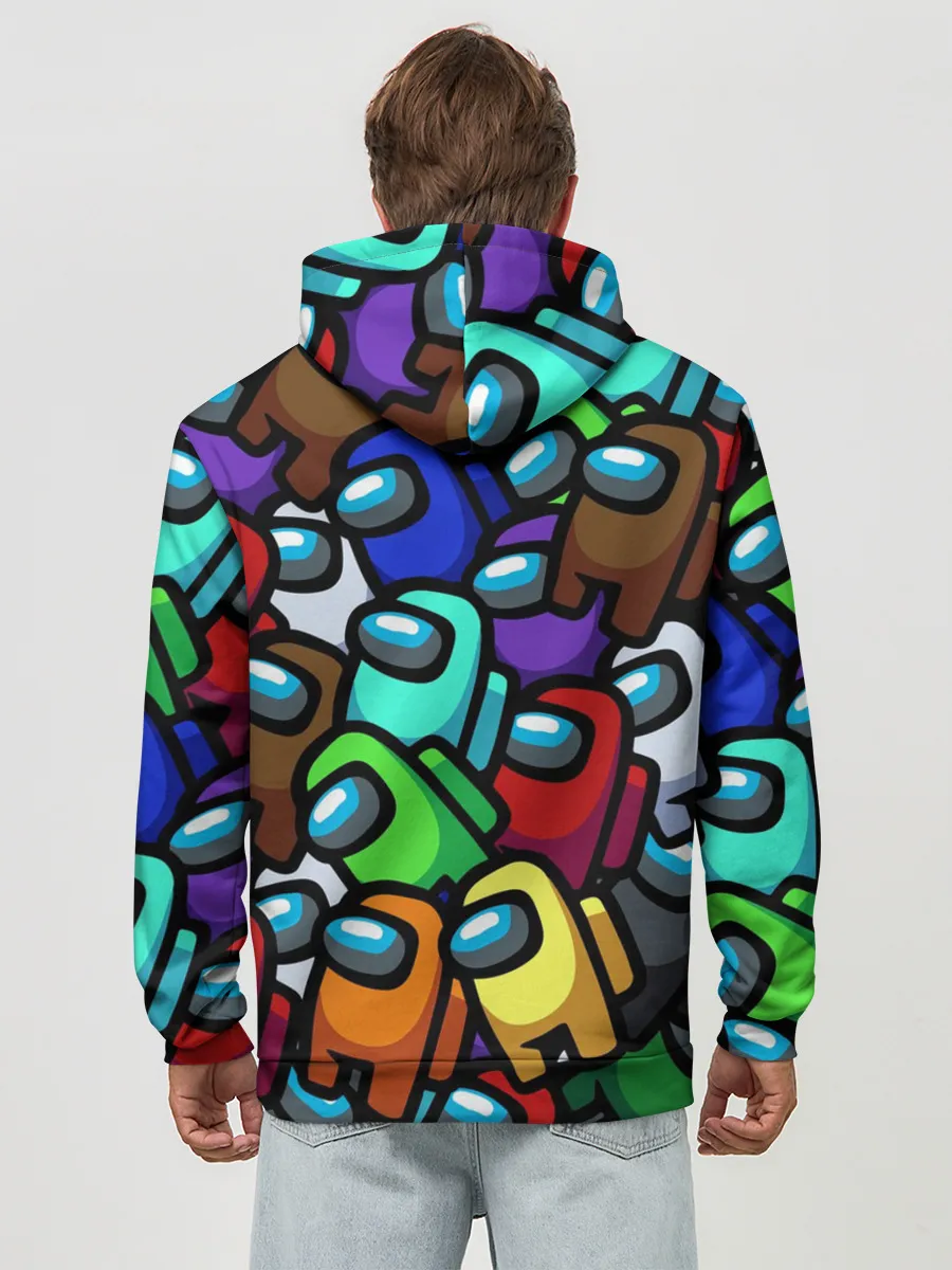 Худи мужской база хлопок / Among us