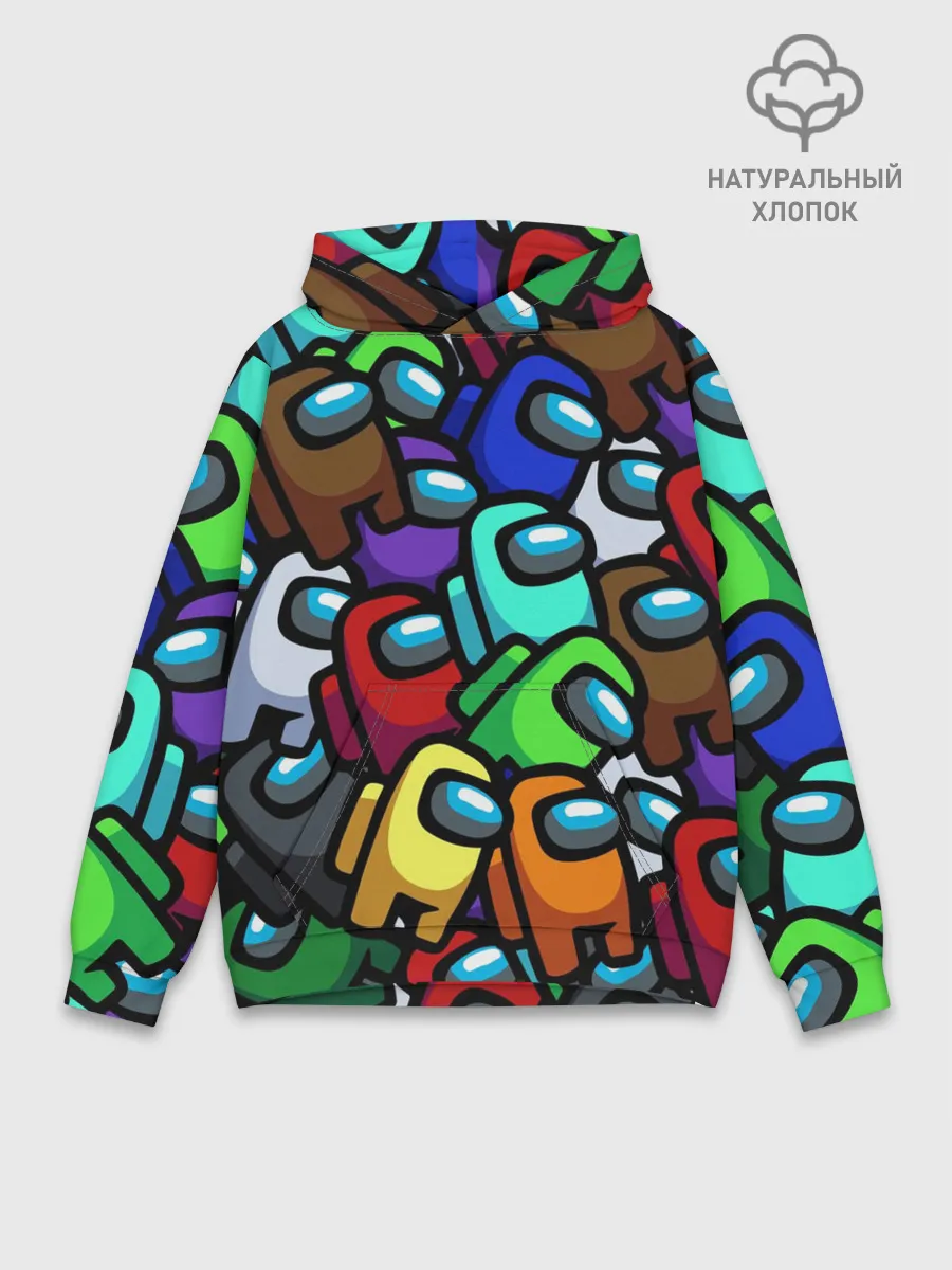 Худи мужской база хлопок / Among us