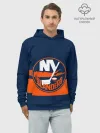 Худи мужской база хлопок / NY ISLANDERS NHL