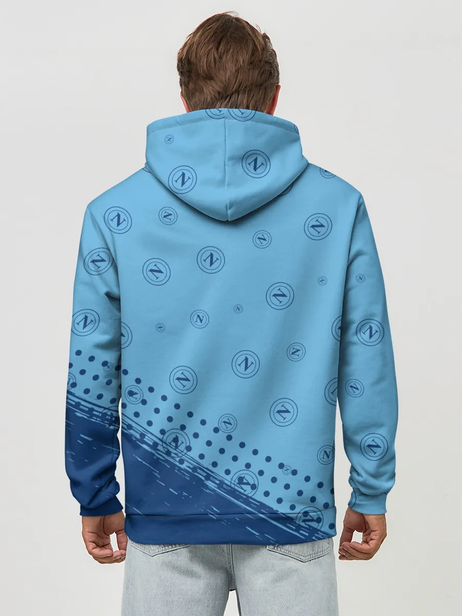 Худи мужской база хлопок / SSC NAPOLI / Наполи