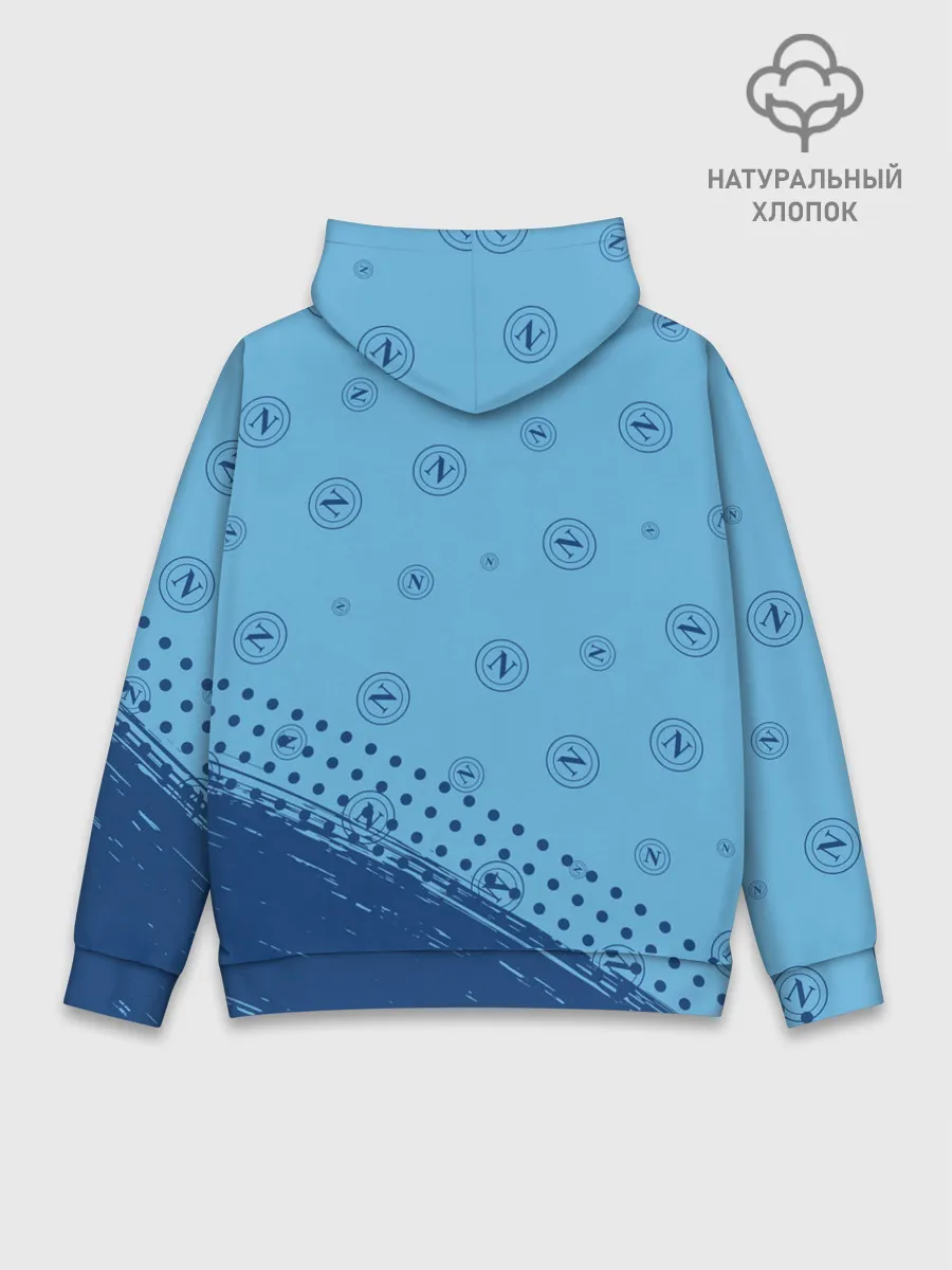 Худи мужской база хлопок / SSC NAPOLI / Наполи