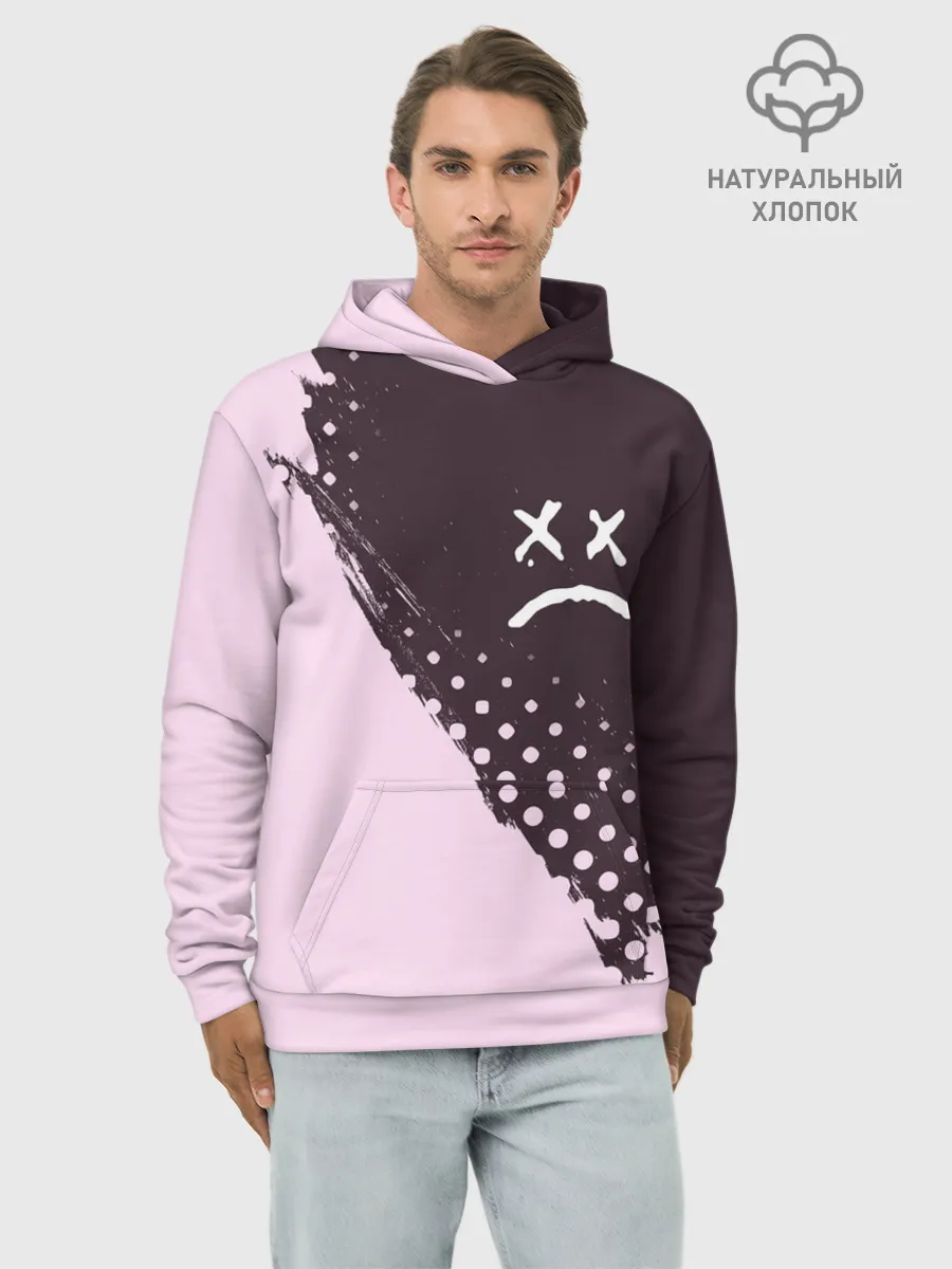 Худи мужской база хлопок / LIL PEEP / ЛИЛ ПИП